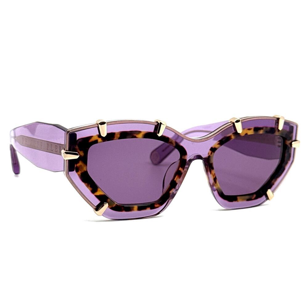 New! PHILIPP PLEIN Sunglasses Plein Supreme Star SPP099V Col.06PF, Authentic